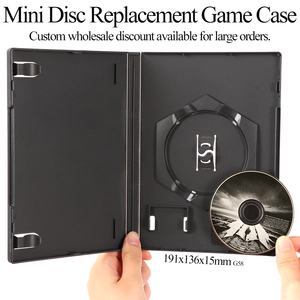 Boîtiers de jeu de remplacement vides en gros pour Nintendo Gamecube, étui CD 8 cm, mini support de disque avec rangement pour carte mémoire - Product Image 1