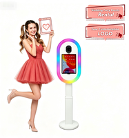 Équipement de location pour fêtes de mariage : Photobooth mobile Romans 12.9 - Support en aluminium assorti pour appareil photo reflex numérique