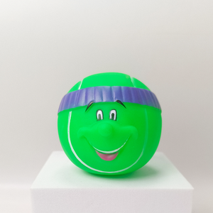 Üretici Toptan Satış Ekolojik Dostu Karikatür Tenis Serisi Köpek Çiğneme Oyuncak Topları Sevimli İnteraktif Vinil Ses Çıkaran Çoklu Renkler - Product Image 4