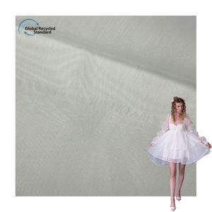 <span class=keywords><strong>Organza</strong></span> <span class=keywords><strong>di</strong></span> <span class=keywords><strong>cotone</strong></span> RPET 100% RPET per la produzione <span class=keywords><strong>di</strong></span> sacchetti <span class=keywords><strong>di</strong></span> gonna indumento - Product Image 1