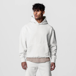 Vente en gros d'usine : Sweat à capuche en coton pour homme, de qualité supérieure, uni, confortable, personnalisable, épais - Product Image 4