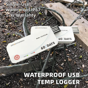 Eenmalig Gebruik Wegwerp Waterdichte Usb Temperatuur Data Logger Essentiële Testapparatuur Met 1 Jaar Garantie - Product Image 2
