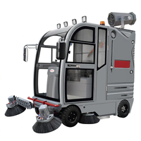 Balayeuse routière S14 - Grande capacité, 48V, balayeuse autoportée pour chantiers de construction