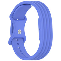 Bracelet de montre en silicone souple de style officiel pour Fitbit Air, étanche, résistant à la transpiration, bracelet de remplacement avec boucle à ardillon en métal