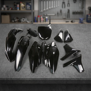 Kit Carene in Plastica Nera per Yamaha YZF 450 2010-2010 - Product Image 2