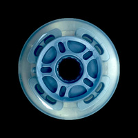 Roues de patins à roulettes pour adultes WEIZHONG 80 mm PU+PP Lumineuses, imperméables, durables, clignotantes, respirantes, légères, de haute qualité
