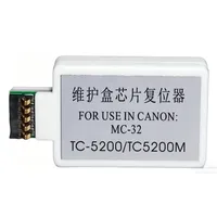 1PC Décodeur de puce pour réservoir de maintenance d'encre usagée MC 32 pour traceur grand format Canon TC 5200, outil de réinitialisation du compteur d'encre usagée