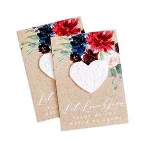 Personalized UV Printed Wedding Invitation Thank You Card Transparent Acrylic & Colorful Paper Crafts with Angel Style Envelope