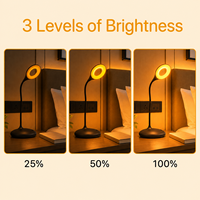 Lampe de table LED rechargeable Amazen, idéale pour la chambre, le bureau, la salle à manger, la décoration intérieure – Nouvelle collection en promotion
