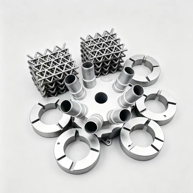 Custom Titanium 3D Printing Service SLM Metal Parts Rapid Prototyping on Demand