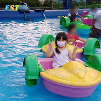 Bateau à pédales en plastique avec pédales pour enfants et adultes, jouets aquatiques bon marché