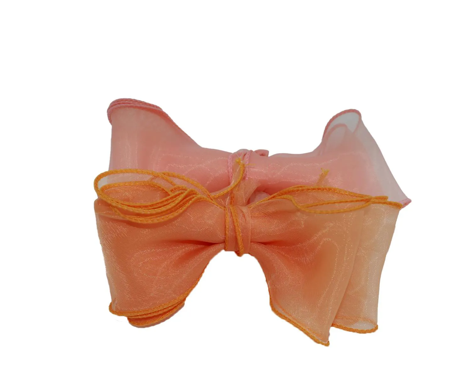 Factory direct sales 5cm organza bow used as gift decoration special organza ribbon