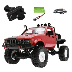 Voiture RC WPL C-14 1:16 4x4 2.4G, véhicule tout-terrain télécommandé haute vitesse, camion RC Rock Crawler avec éclairage LED, jouet pour adultes - Product Image 4