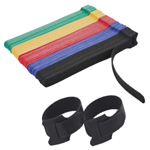 Pita pembungkus kabel Velcro, pita perekat sisi ganda dapat disesuaikan untuk rumah kantor 12*250mm - Product Image 4
