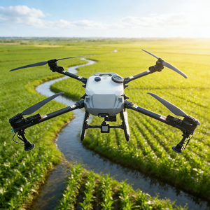 Dron agrícola de 32L con pulverizador, motor sin escobillas plegable, control remoto, fibra de carbono, drones agrícolas profesionales RC. - Product Image 2