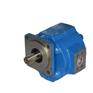 Repuestos Hidráulicos para Cargadoras: Bomba Hidráulica de Triple Engranaje con Eje Recto de Hierro Fundido Azul al por Mayor - Product Image 2