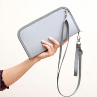 Porte-passeport de voyage multifonctionnel, organiseur de documents, grande capacité, anti-vol RFID, porte-billets