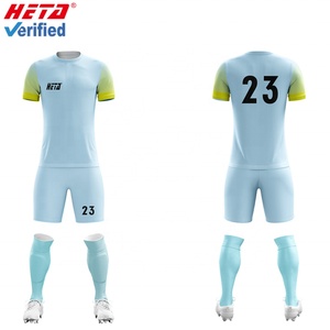 Venta al por Mayor de Conjuntos de Camisetas de Fútbol Sublimadas Baratas, Uniformes de Fútbol Personalizados, Ropa de Entrenamiento para Estudiantes, Conjunto Infantil - Product Image 6