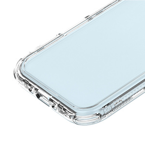 Funda combinada <span class=keywords><strong>4</strong></span> <span class=keywords><strong>en</strong></span> <span class=keywords><strong>1</strong></span> para iPhone 17 Air PC + acrílico + material de PC Combo a prueba de golpes fundas transparentes para teléfonos móviles - Product Image 5