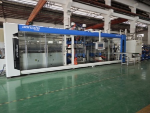 Hoàn toàn tự động lớn vỉ tấm tạo thành máy nhựa dùng một lần <span class=keywords><strong>PP</strong></span>/PE/Pet Cup làm thermoforming máy - Product Image 4