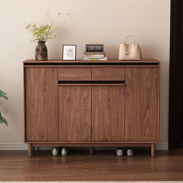 Wooden Home Furniture: Shoe Cabinets, Entryway Partitions, Living Room Furniture, Space-saving