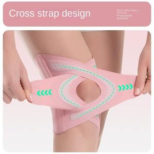 Rodillera Deportiva Delgada para Correr, Soporte de <span class=keywords><strong>Menisco</strong></span> con Correa Cruzada, Compresión, Protección y Fijación para la <span class=keywords><strong>Rodilla</strong></span> - Product Image 2