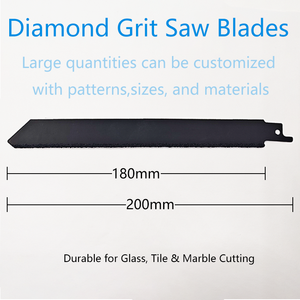 Lame per Sega Alternativa Diamantate Alluse Industrial OEM 200mm, Taglio Rapido, Durevoli per Vetro, Piastrelle e Marmo, Spessore 1mm - Product Image 4