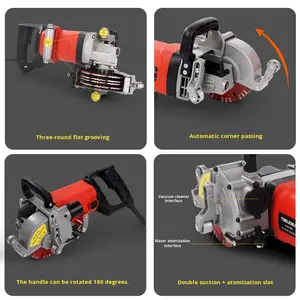 Utensile per Taglio Muri in Calcestruzzo Tianbo, Macchina per Scanalature Multi-lama Senza Polvere <span class=keywords><strong>con</strong></span> Installazione ad Acqua - Product Image 2