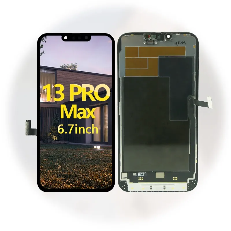 LCD asli Tiongkok untuk iPhone 13 Pro Max layar sentuh untuk iPhone 13 layar OLED tampilan LCD rakitan penggantian 13pro