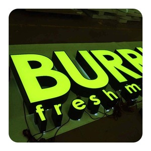 Tùy chỉnh Led thương mại ngoài trời 3D ánh sáng phía trước dấu hiệu ngoài trời 3D Acrylic kênh thư cửa hàng dấu hiệu - Product Image 4