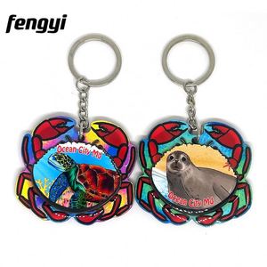 MDF Wood <b>Custom</b> Printed <b>Keychain</b>-Silk Screen Printing Fengyi FY-85 Model - Product Image 3