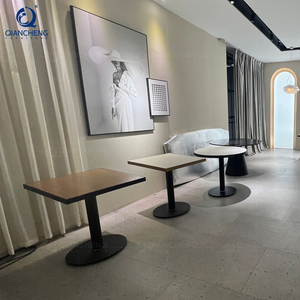 Quán Rượu thương mại Bàn Vuông và ghế cho nhà hàng gian hàng đồ nội thất thức ăn nhanh quán cà phê cửa hàng tùy chỉnh trung tâm ăn uống Bàn cà phê - Product Image 5