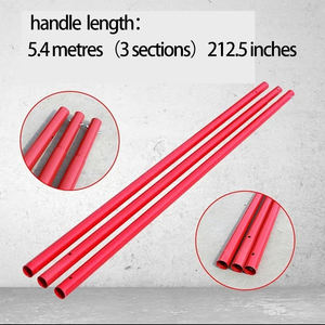 Raclette à béton en acier inoxydable, outil de nivellement du béton - Product Image 4