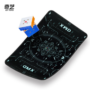 Tapete para Cubo de Rubik Qiyi Force Awakening, Grueso, Suave, Negro, para Solución Rápida y Apilamiento - Product Image 4