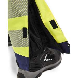 BLAKLADER - 187719778933XXL Pantalon Shell haute visibilité Bleu marine/jaune-EAN 7330509858639 HI-VIS WORKWEAR - Product Image 4