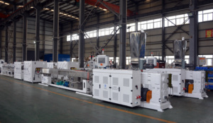 Thâm Quyến hypet 20-63 <span class=keywords><strong>PVC</strong></span> kép/đôi ống dây chuyền sản xuất - Product Image 6