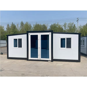 Casa de contenedores expandible de lujo de 40 pies, casa plegable de 20 pies, Material de Panel sándwich de lujo para aplicaciones al aire libre hecho en China - Product Image 1