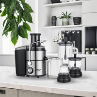 4-In-1 Huishoudelijke Elektrische Centrifugaal Juicer Blender Fruit En Groentesap Mixer Afzuigkap Keukenmachine