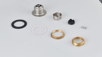 Accesorios de Drenaje para Fregadero de Cocina Modernos y Duraderos de Latón, Precio de Fábrica, Colador, Tapón de Drenaje de Silicona