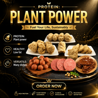 Mesin Pengolah Protein Kedelai Bertekstur Otomatis Penuh dengan Kontrol PLC, Mesin Pembentuk TSP, Peralatan Pengolahan Daging Nabati
