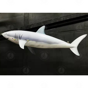 Ngoài trời <span class=keywords><strong>Inflatable</strong></span> 2.4G RC Fly cá đồ chơi điều khiển từ xa <span class=keywords><strong>Inflatable</strong></span> bay không thấm nước cá mập đám cưới sinh nhật đảng trang trí - Product Image 6