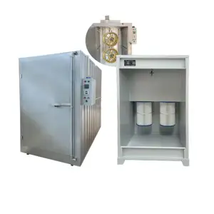 Caixa de pulverização do pó + forno de cura da pintura do pacote do sistema de revestimento do pó Ailin