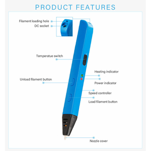 PLA 3D Printing Pen with 1.75mm Filament for Education School Projects DIY Drawing and Creative Arts - Product Image 2