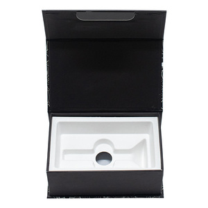 Custom Logo Shaver <b>Black</b> Paper <b>Box</b> Luxury Men's Razor <b>Gift</b> Set for Father's Day with Matt Lamination Embossing Printing Handling - Product Image 6