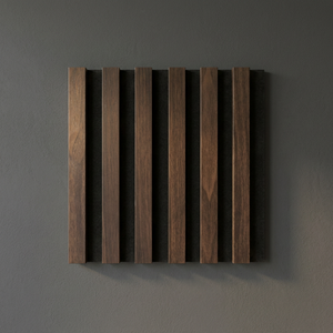 Panneaux acoustiques muraux en lattes de bois de qualité supérieure avec support insonorisant pour la décoration intérieure moderne et le revêtement mural - Product Image 4