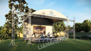 Facile assemblez les affichages en aluminium de botte de concert extérieur supérieur d'arc avec l'étape extérieure portative de système de levage pour le concert - Product Image 2