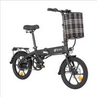 Livraison gratuite DYU A1F Pro Mini vélo électrique pliant 16 pouces vélo de ville électrique 350W 60km Rannge 25 km/h Ebike US Warehouse