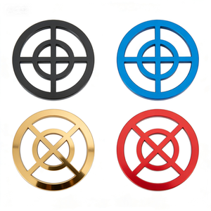 Grille circulaire en aluminium moulé à nervures croisées pour composants de circulation d'air en conduite industrielle (vente en gros) - Product Image 5