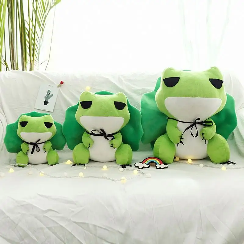 Creative and Cute Travel Frog Surrounding Frog Frog Plush Toy doll kids toys