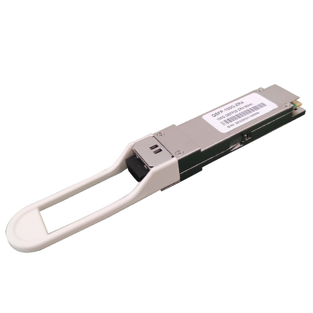 80km 100G QSFP28 Fibre Optic Transceiver 1310nm SMF LC ZR4 SFP Module